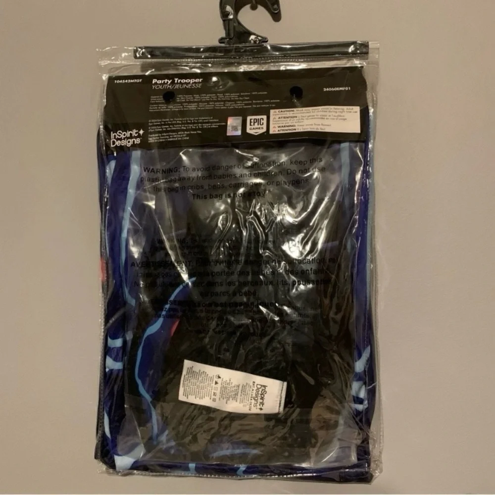 NWT. FORTNITE Party Trooper Kids Costume